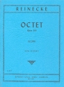 Octet B flat major op.216 flute, oboe, 2 clarinets, 2 horns and 2 bassoons study score