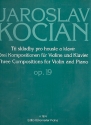 3 Kompositionen op.19 fr Violine und Klavier