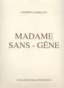 Madame Sans-Gene vocal score