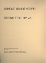 Trio op.45 for violin, viola and violoncello score