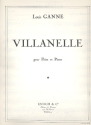 Villanelle pour flte et piano