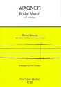 Bridal March from Lohengrin for 2 violins, viola (vl) and cello score and parts