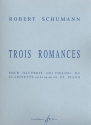 3 romances pour hautbois (vl, clar) et piano