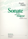 Sonate ut majeur pour violon et piano