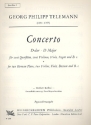 Concerto D-Dur fr 2 Flten, 2 Violinen, Viola, Fagott und Bc Stimmen