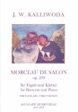 Morceau de Salon op.230 fr Fagott und Klavier