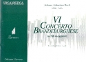 Concerto brandeburghese in sib maggiore no.6 per organo