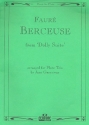 Berceuse from Dolly Suite for 3 flutes score and parts