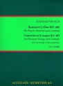 Konzert G-Dur RV493 fr Fagott, Streicher und Bc fr Fagott und Klavier