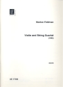 Violin and string quartet  score
