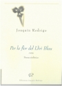 PER LA FLOR DEL LLIRI BLAU PER ORCHESTRA STUDY SCORE