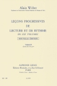 LECONS PROGRESSIVES DE LECTURE ET DE RYTHME VOL.2 CLE DE SOL ET FA 4EME