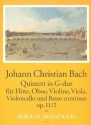 Quintett G-Dur fr Violine, Viola, Flte, Oboe, Violon- cello und Bc,  Partitur und Stimmen