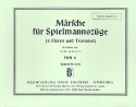 Mrsche fr Spielmannszge 2 (2 Flten, Trommel): Sopranquerflte 1