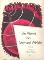 Ein Abend bei Gerhard Winkler: Potpourri fr Gesang und Klavier