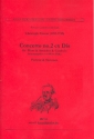 Konzert Es-Dur No.2 fr Horn und Streicher Partitur und Stimmen