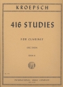 416 Studies vol.2 (nos.168-350) - 183 Studies for clarinet