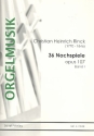 36 Nachspiele op.107 Band 1 fr Orgel Neuausgabe 2016