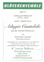 Adagio cantabile fr 5-6 Klarinetten Partitur und Stimmen