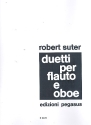 Duetti Per flauto e oboe Score,  Kopie
