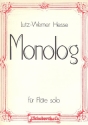 Monolog fr Flte solo