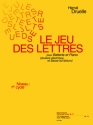 LE JEU DES LETTRES POUR BATTERIE ET PIANO