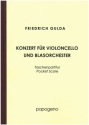 Konzert  fr Violoncello und Blasorchester Studienpartitur