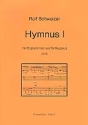 Hymnus 1 fr Englischhorn und Schlagzeug