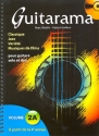 Guitarama vol.2a (+CD): classique, jazz, varietes et musique de films pour guitare solos et duos