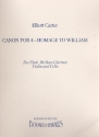 Canon for 4 fr Flte, Baklarinette, Violine und Violoncello Stimmen