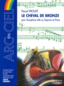 Le cheval de Bronze pour saxophone alto ou soprano e piano