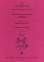 Christe redemptor omnium fr Sopran, Streicher und Orgel Stimmen