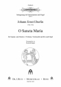 O sancta Maria fr Sopran, Alt, 2 Violinen, Violoncello und Orgel