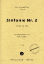 Sinfonie c-Moll Nr.2 op.80 fr Orchester Partitur