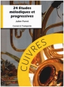 24 tudes mlodiques et progressives op.518 pour trompette (tous instruments a 3 pistons)