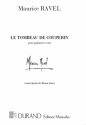 Le tombeau de Couperin pour hautbois, flute, clarinette, basson et cor en fa,  partition