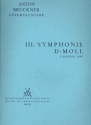 Sinfonie d-Moll Nr.3  Fassung 1889 fr Orchester Dirigierpartitur