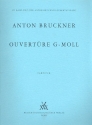 Ouvertre g-Moll fr Orchester Partitur