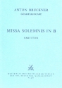 Missa solemnis b-Moll fr Soli, Chor und Orchester Dirigierpartitur
