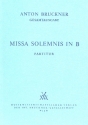 Missa solemnis b-Moll fr Soli, Chor und Orchester Dirigierpartitur