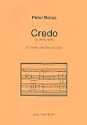 Credo op.1969a  fr Bariton, Chor und Orgel Partitur