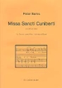 MISSA SANCTI CUNIBERTI OP.2052 FUER SOPRAN, GEM CHOR, VIOLINE UND ORGEL,  PARTITUR