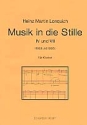 Musik in die Stille 4 und 7 fr Klavier (1981 und 1995)