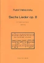 6 Lieder op.8 fr Sopran und Klavier