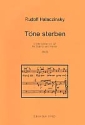 TOENE STERBEN OP.32 LIEDERZYKLUS FUER SOPRAN UND KLAVIER (1965)