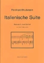 Italienische Suite fr 2 Gitarren Spielpartitur