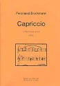 Capriccio fr 2 Trompeten, Horn, Posaune und Tuba Partitur und Stimmen