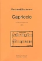 Capriccio fr 2 Trompeten, Horn, Posaune und Tuba Partitur und Stimmen