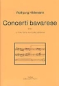 Concerti bavarese fr Flte, Violine, Violoncello und Klavier,   Partitur und Stimmen
