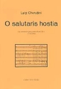 O SALUTARIS HOSTIA FUER GEM CHOR A CAPPELLA UND ORGEL AD LIB.,  PARTITUR